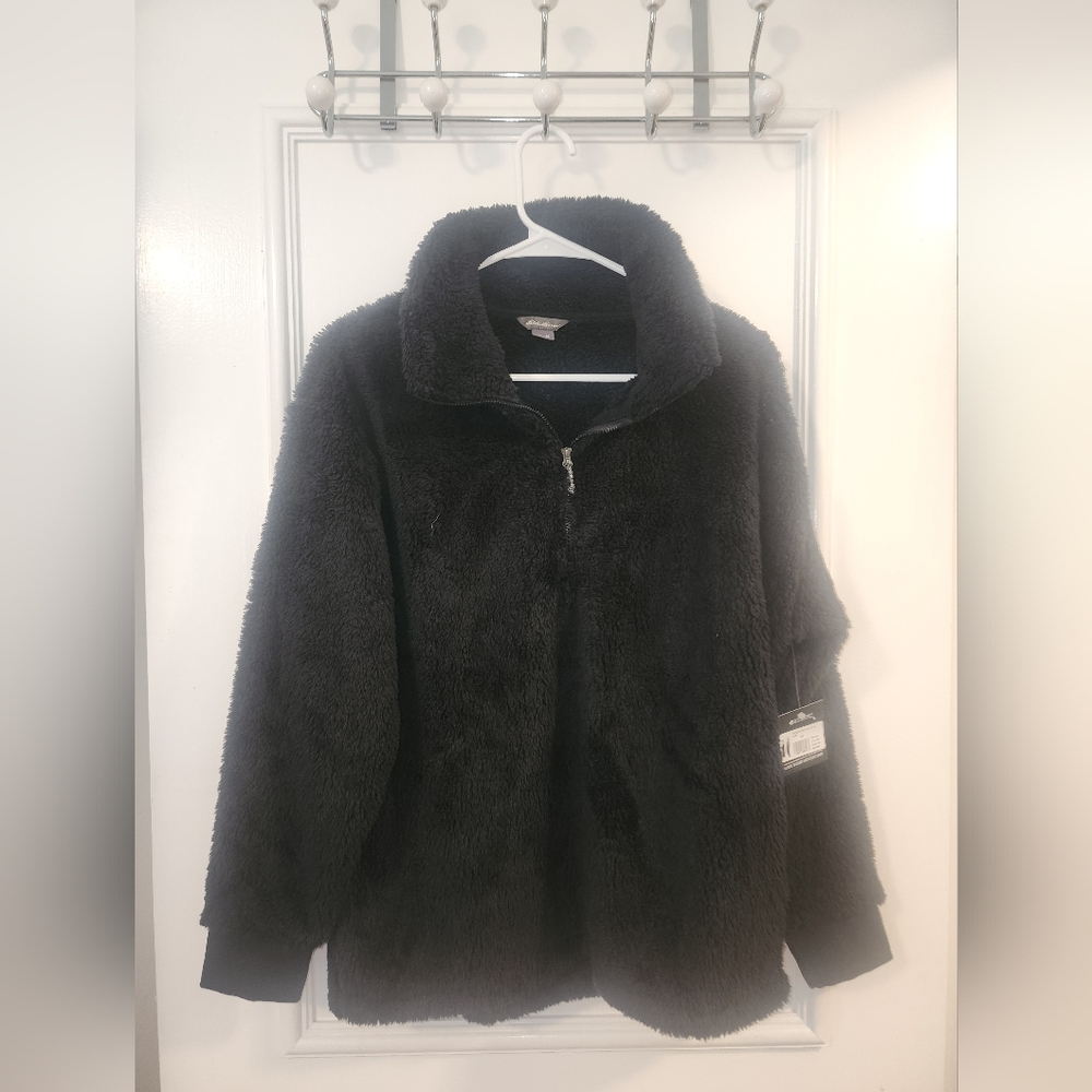 Eddie Bauer Black Fleece Quarter Zip